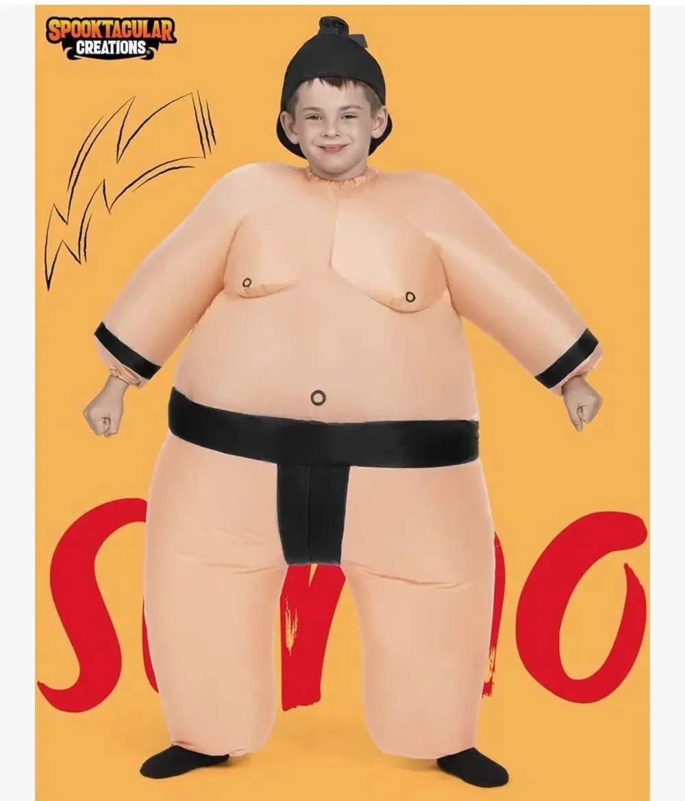 New Kids Inflatable Sumo Wrestler Costume - 48